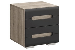 Тумба прикроватная Наоми ТБ-15, графит