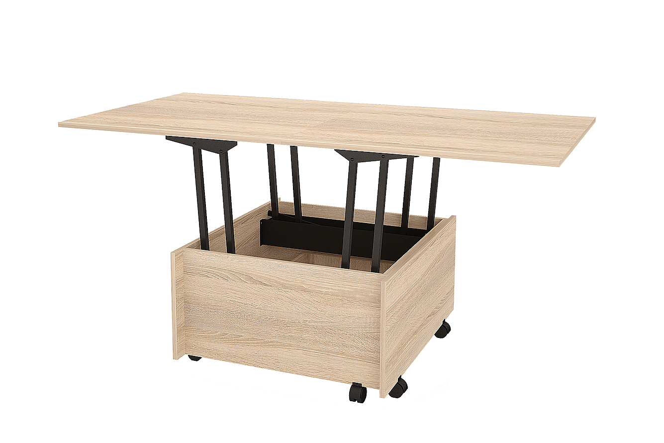 Техно Стол-трансформер  сонома