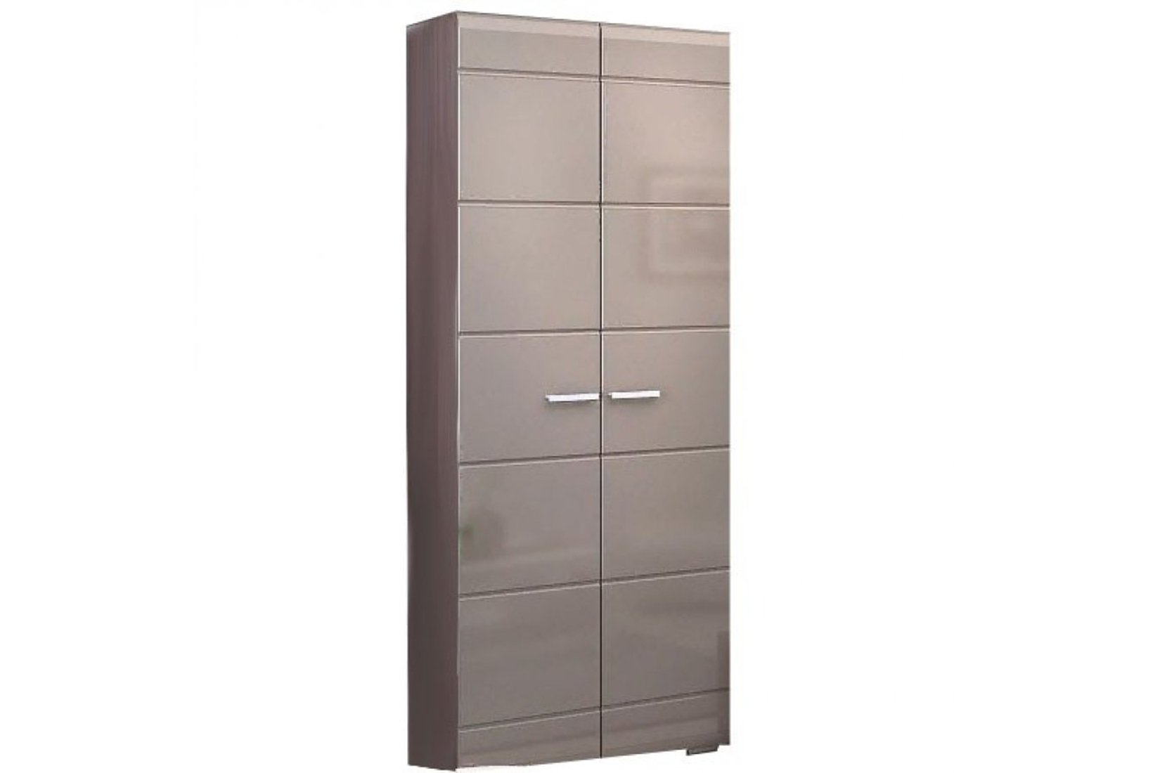 Вегас Шкаф 2-х створчатый кофе с молоком/шимо темный