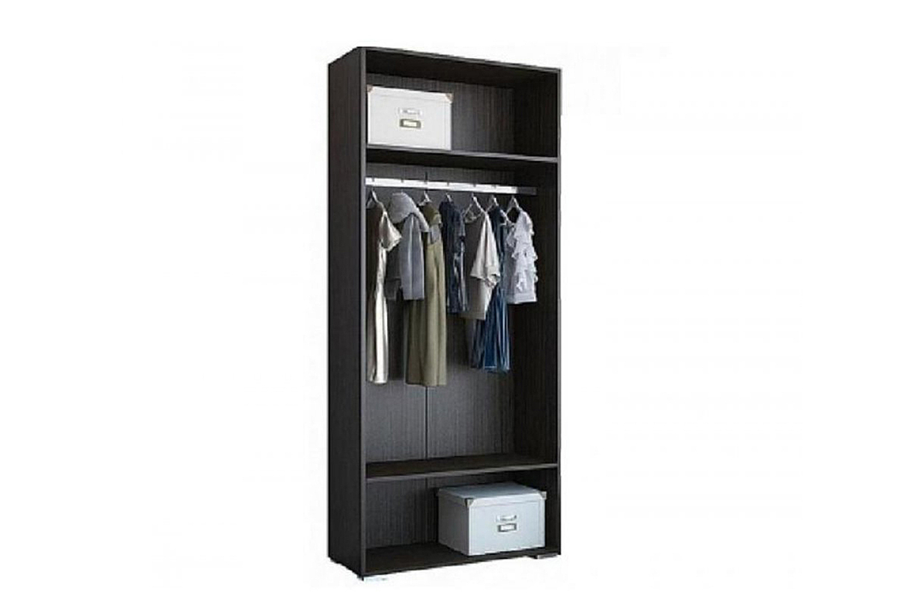 Вегас Шкаф 2-х створчатый кофе с молоком/шимо темный