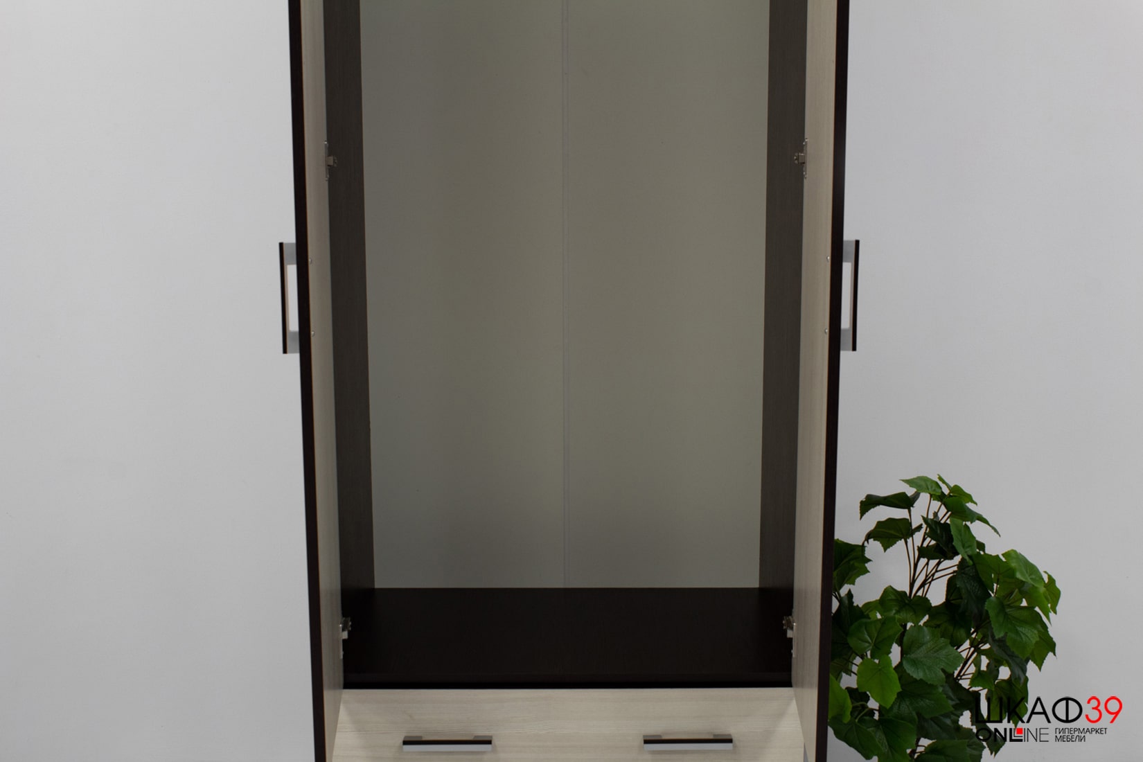 Шкаф ДУЭТ платяной Венге/лоредо