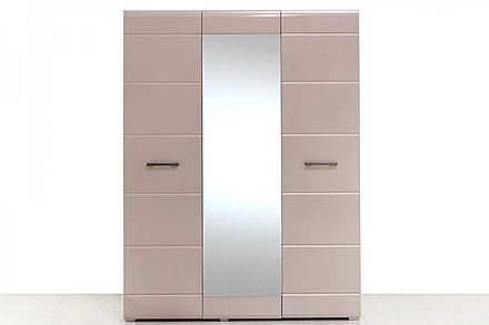 Вегас Шкаф 3-х створчатый кофе с молоком/шимо темный СМ