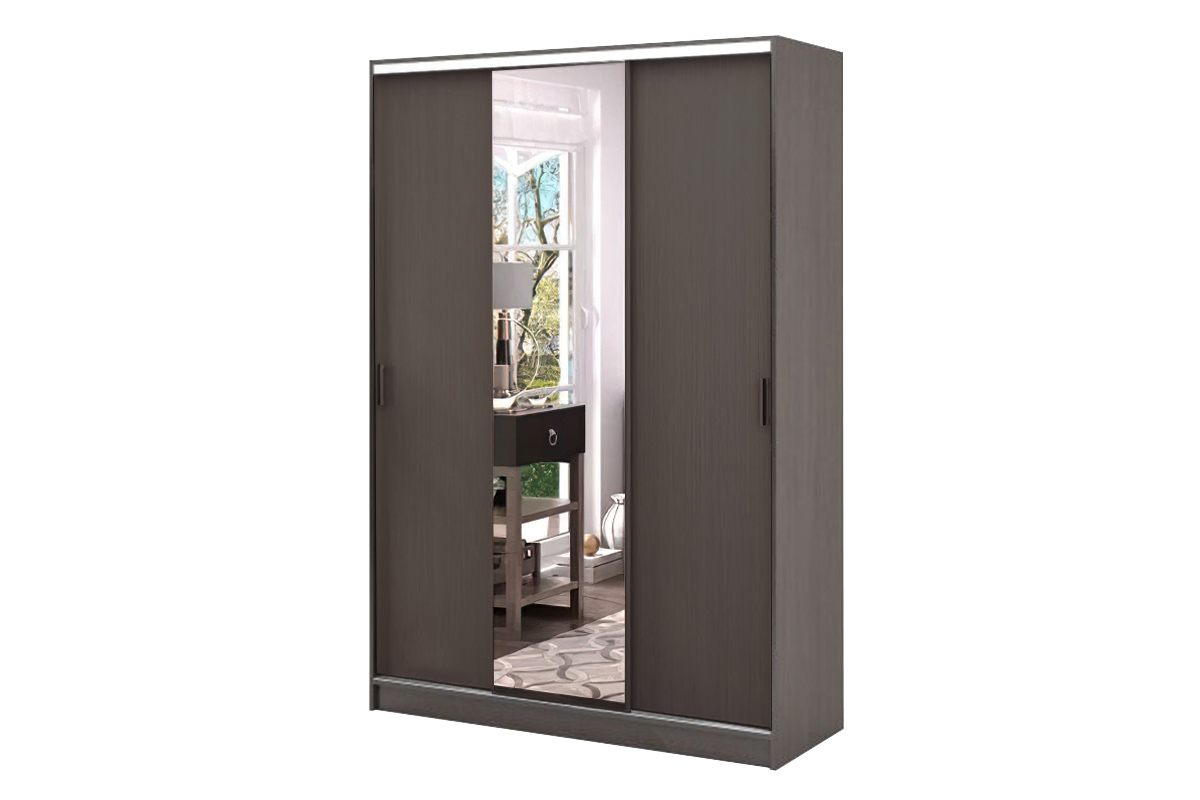 Альянс Шкаф-купе 1,5 венге/венге