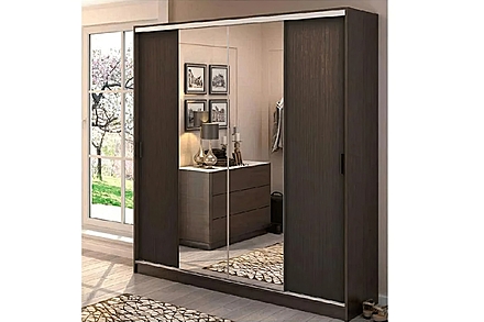  Альянс 2 Шкаф-купе венге\венге