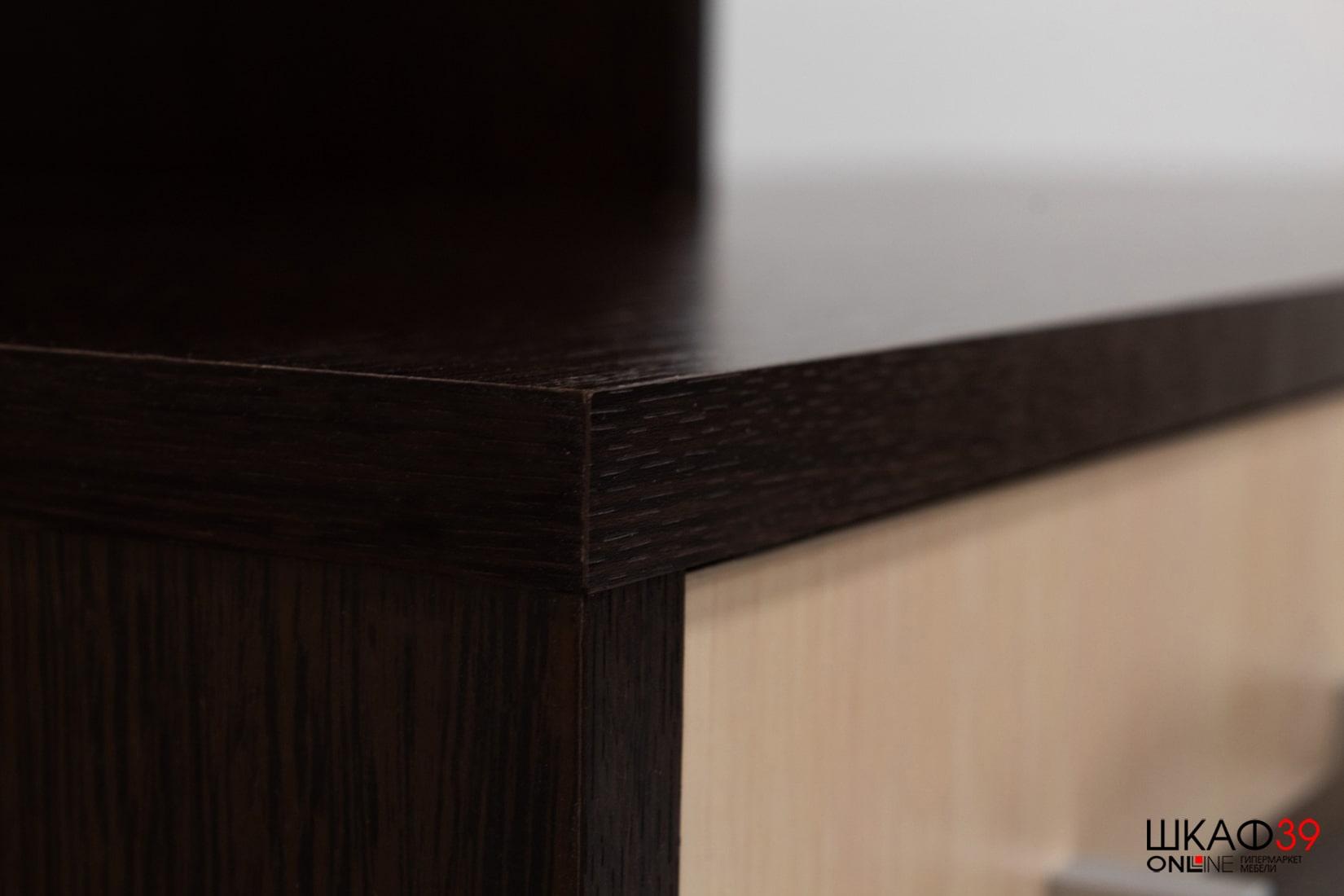 Стол компьютерный Квартет-8, венге/дуб молочный