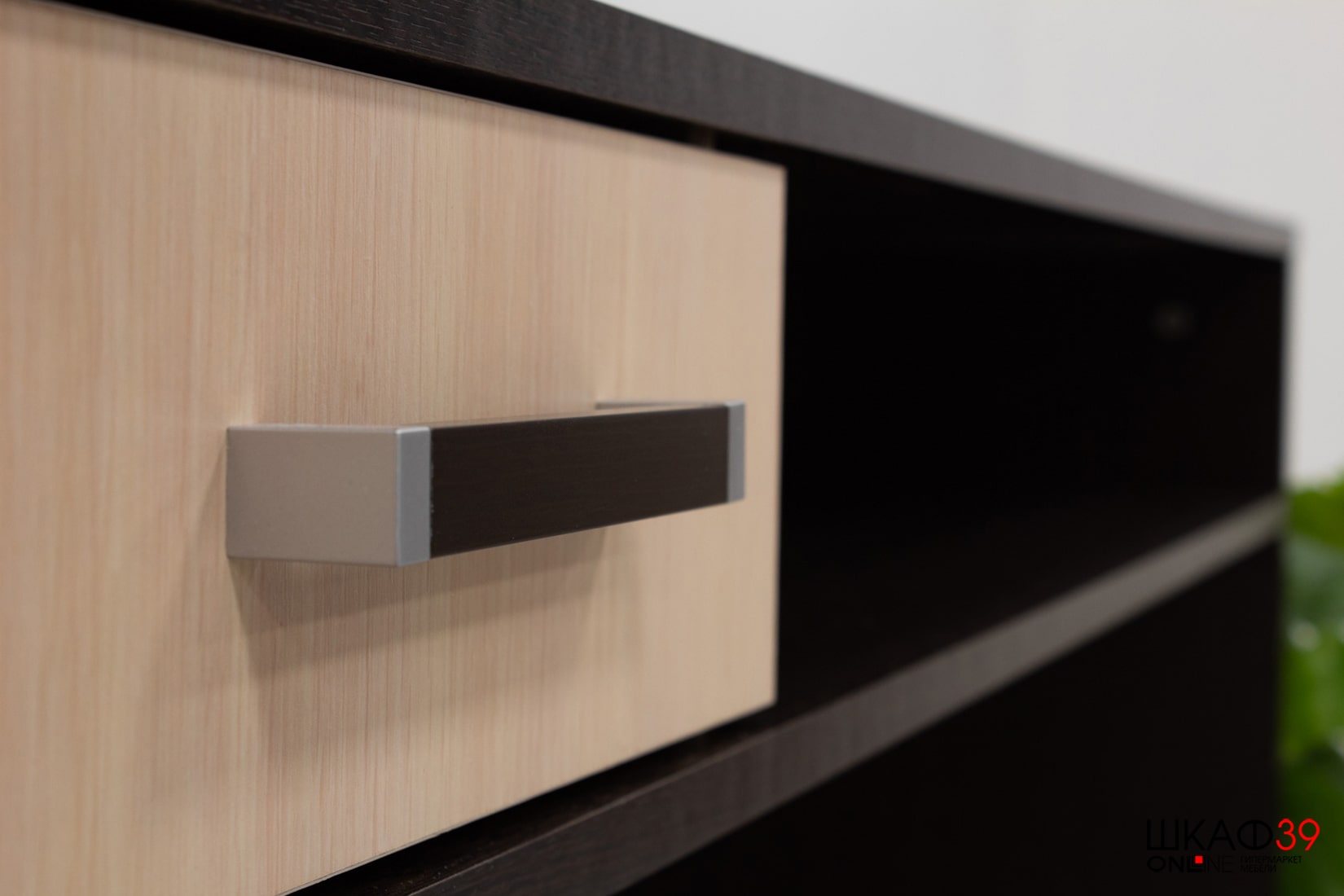 Стол компьютерный Квартет-8, венге/дуб молочный