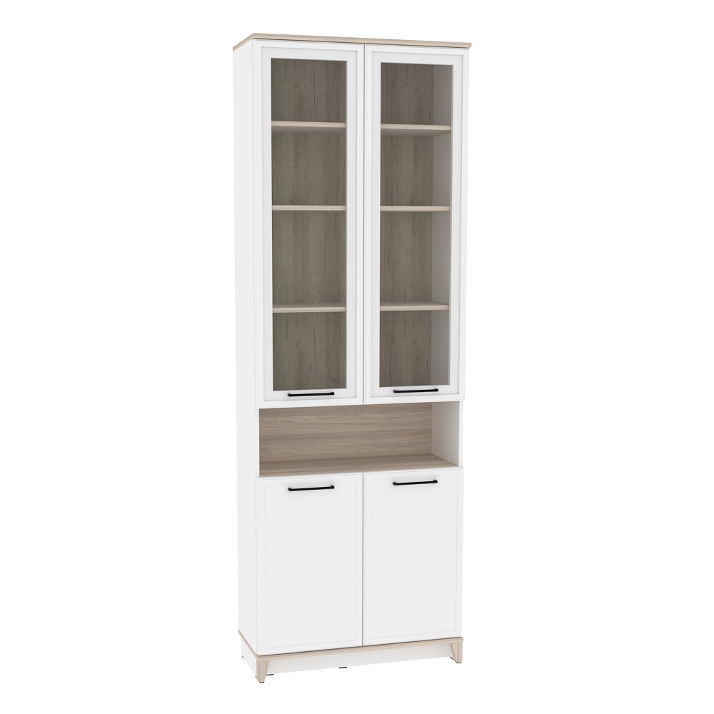 Шкаф книжный Аурелио 7, белый