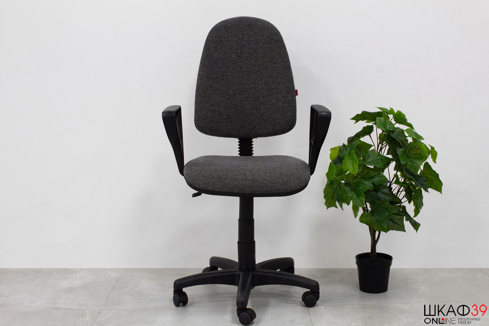 Норд Кресло компьютерное Светло-серый ТК-3