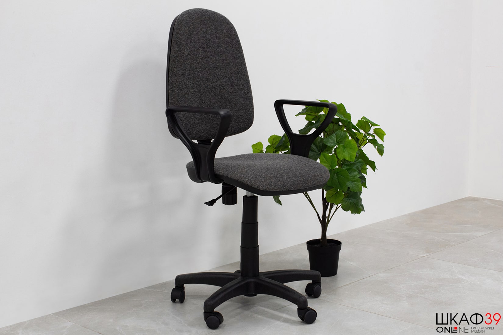 Норд Кресло компьютерное Светло-серый ТК-3