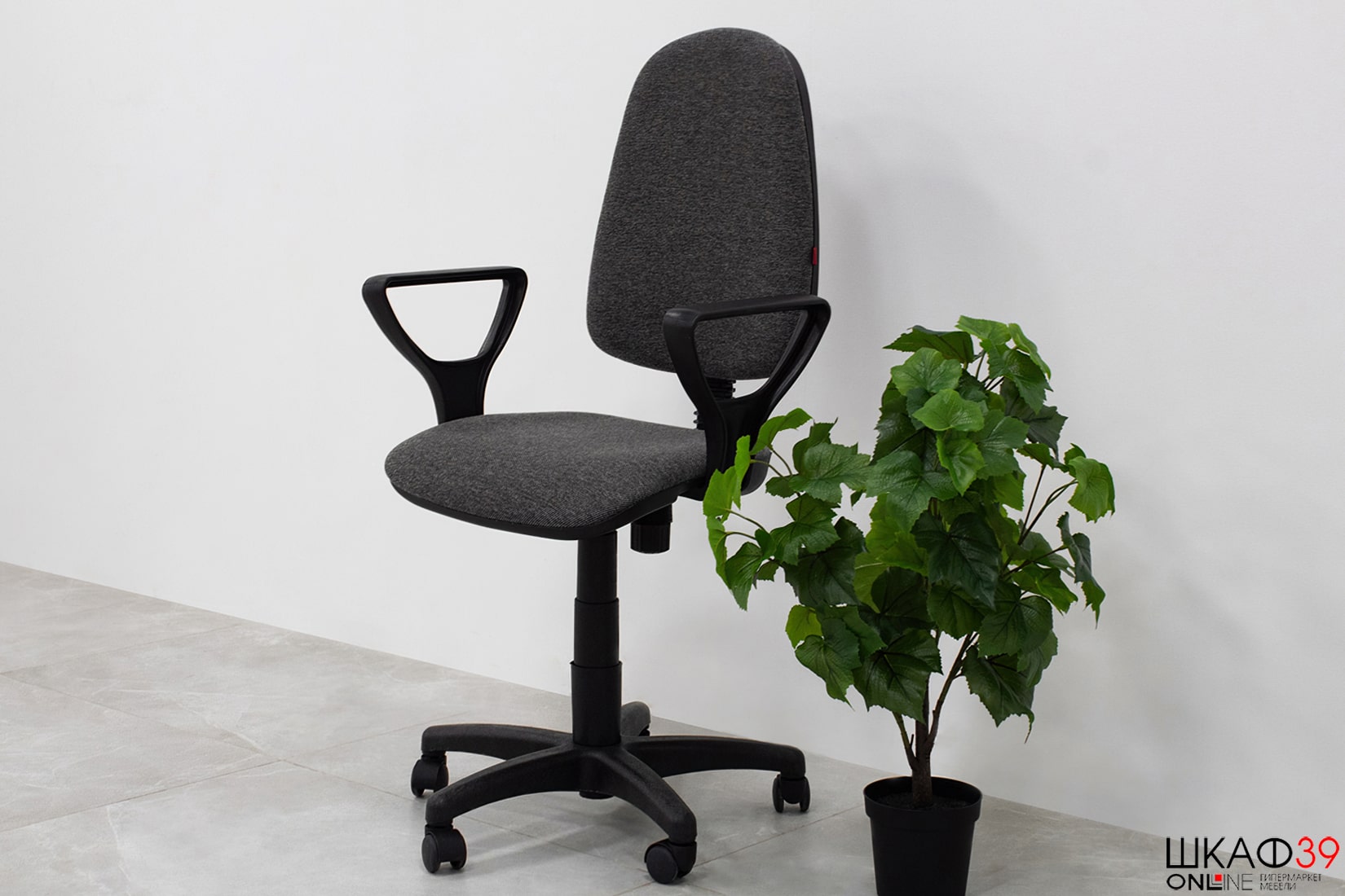 Норд Кресло компьютерное Светло-серый ТК-3