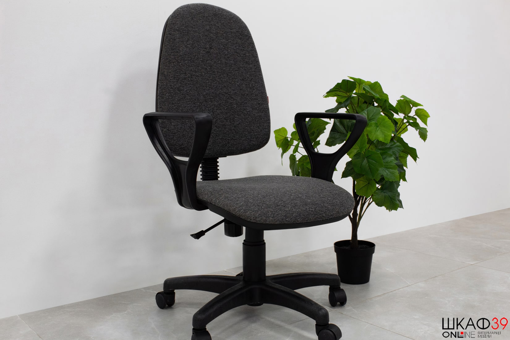 Норд Кресло компьютерное Светло-серый ТК-3