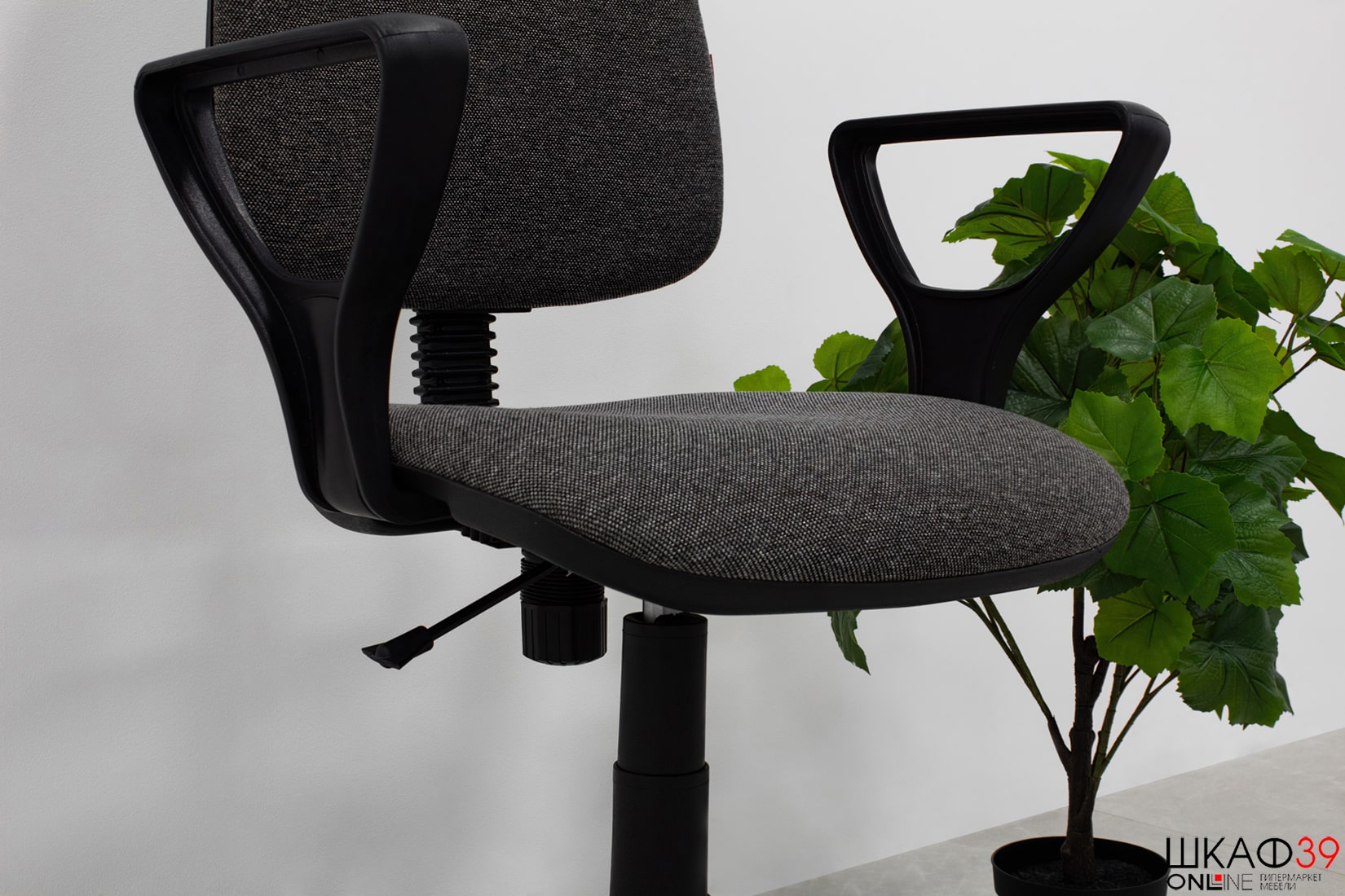 Норд Кресло компьютерное Светло-серый ТК-3