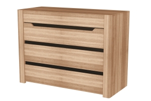 Комод с ящиками Афина А2, дуб крафт табачный