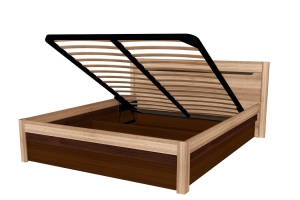 Афина А3 БИЗ16а Кровать 160х200 с подъемным механизмом Дуб Крафт