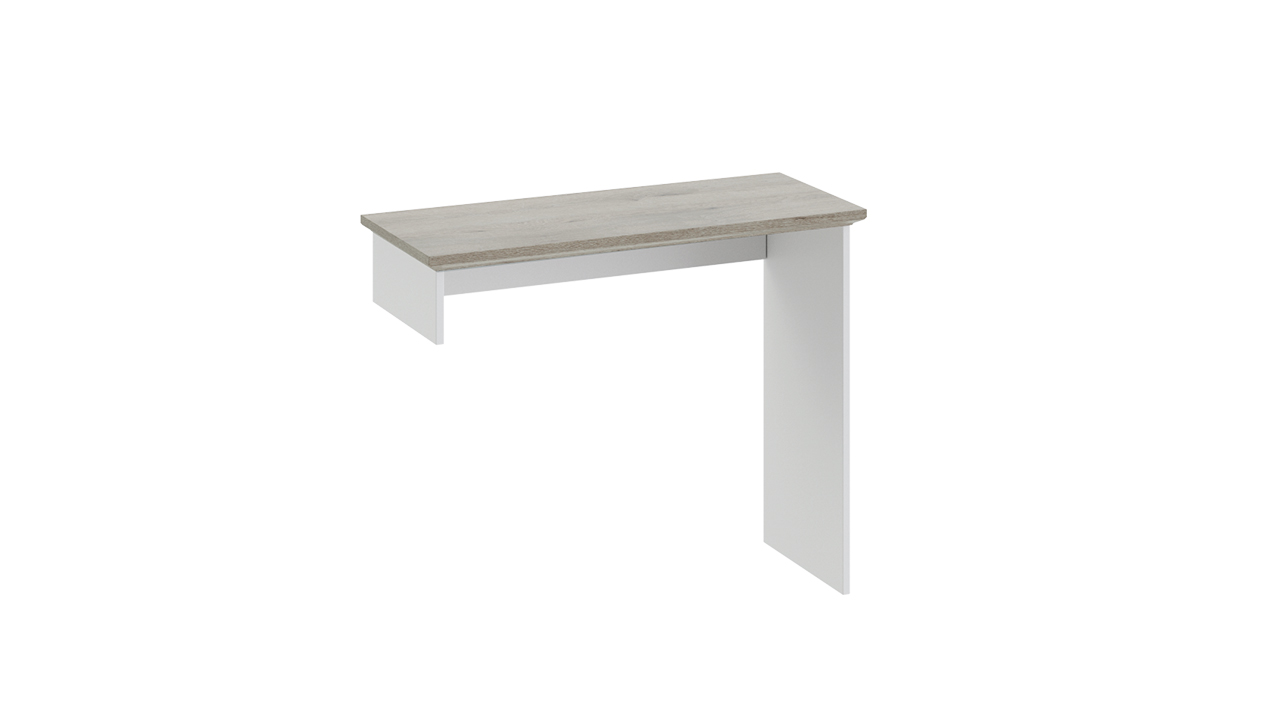 Ривьера ТД 241.05.01 Элемент туалетного стола (Дуб Бонифацио/Белый)