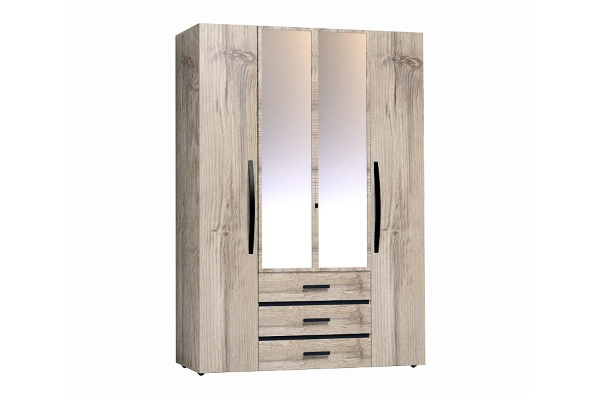 Шкаф для одежды и белья Nature 555, гаскон пайн