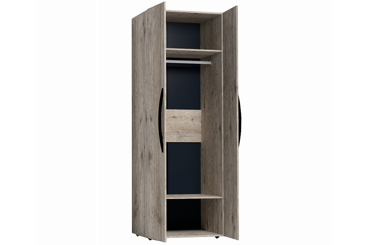 Шкаф для одежды с фасадами Стандарт+Зеркало Nature 54 гаскон