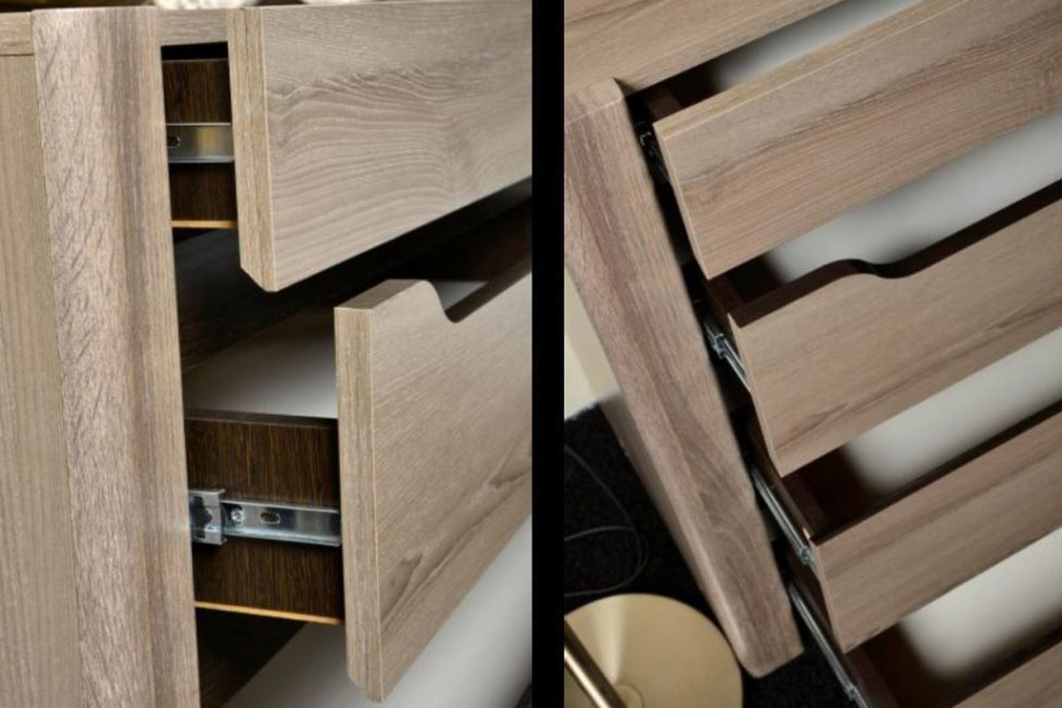 Комод длинный Афина А2, ясень