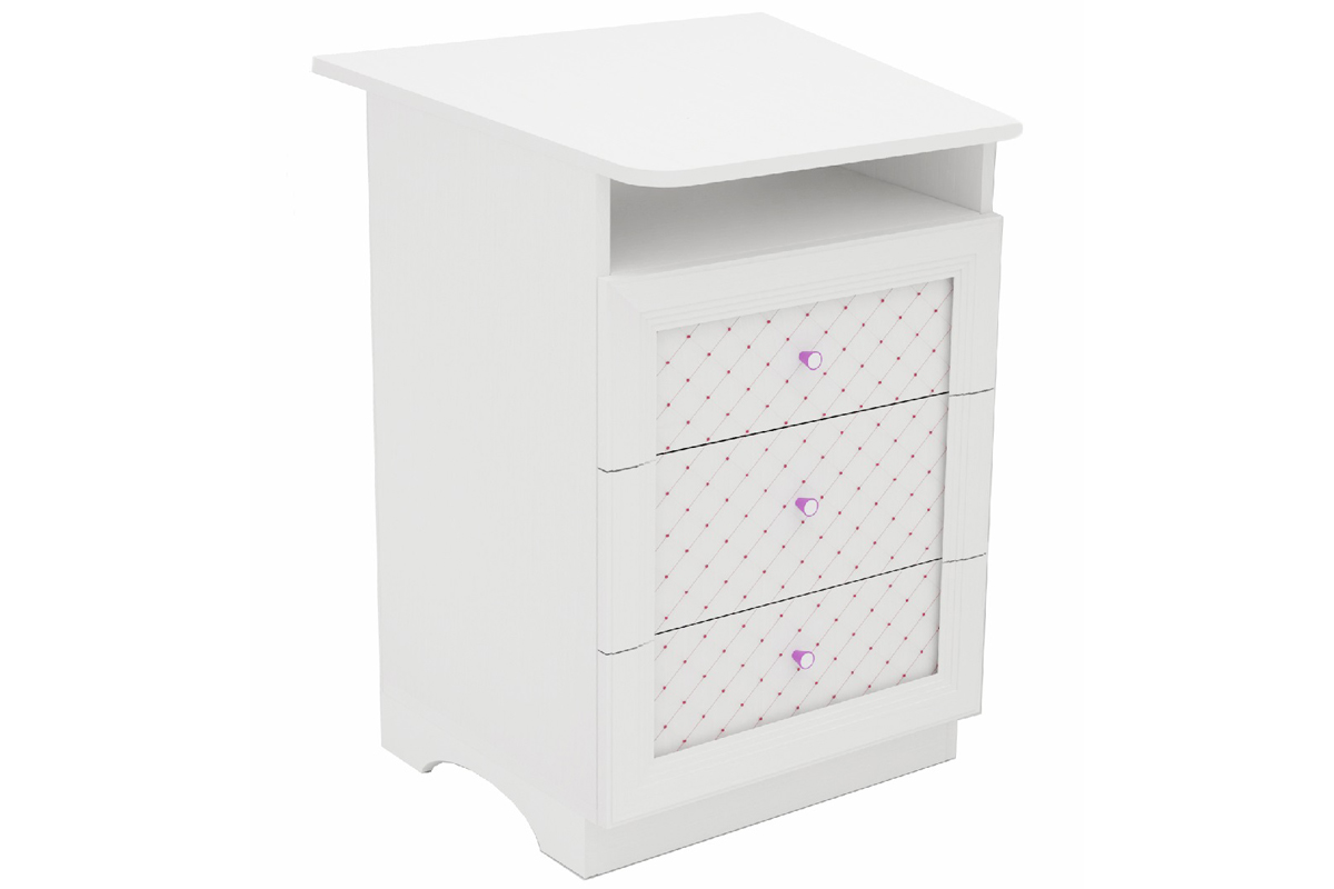 Тумба прикроватная с ящиками Флер Ф7а