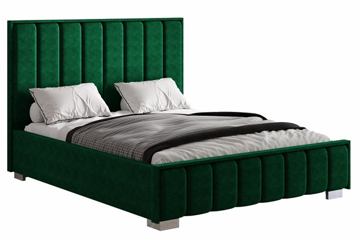 Мирабель Кровать 120х200 с подъёмным механизмом Зеленая 