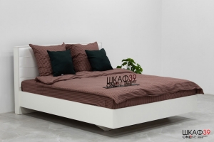 Агата Тип 1 Кровать 160 основание ламели Белый