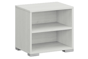 Тумба прикроватная открытая Теана, ясень анкор светлый