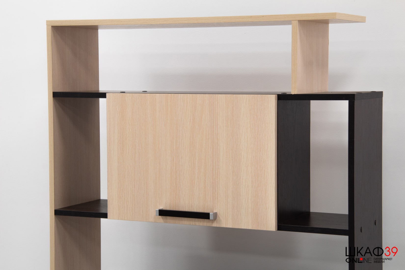 Стол компьютерный Квартет-12, венге/дуб молочный