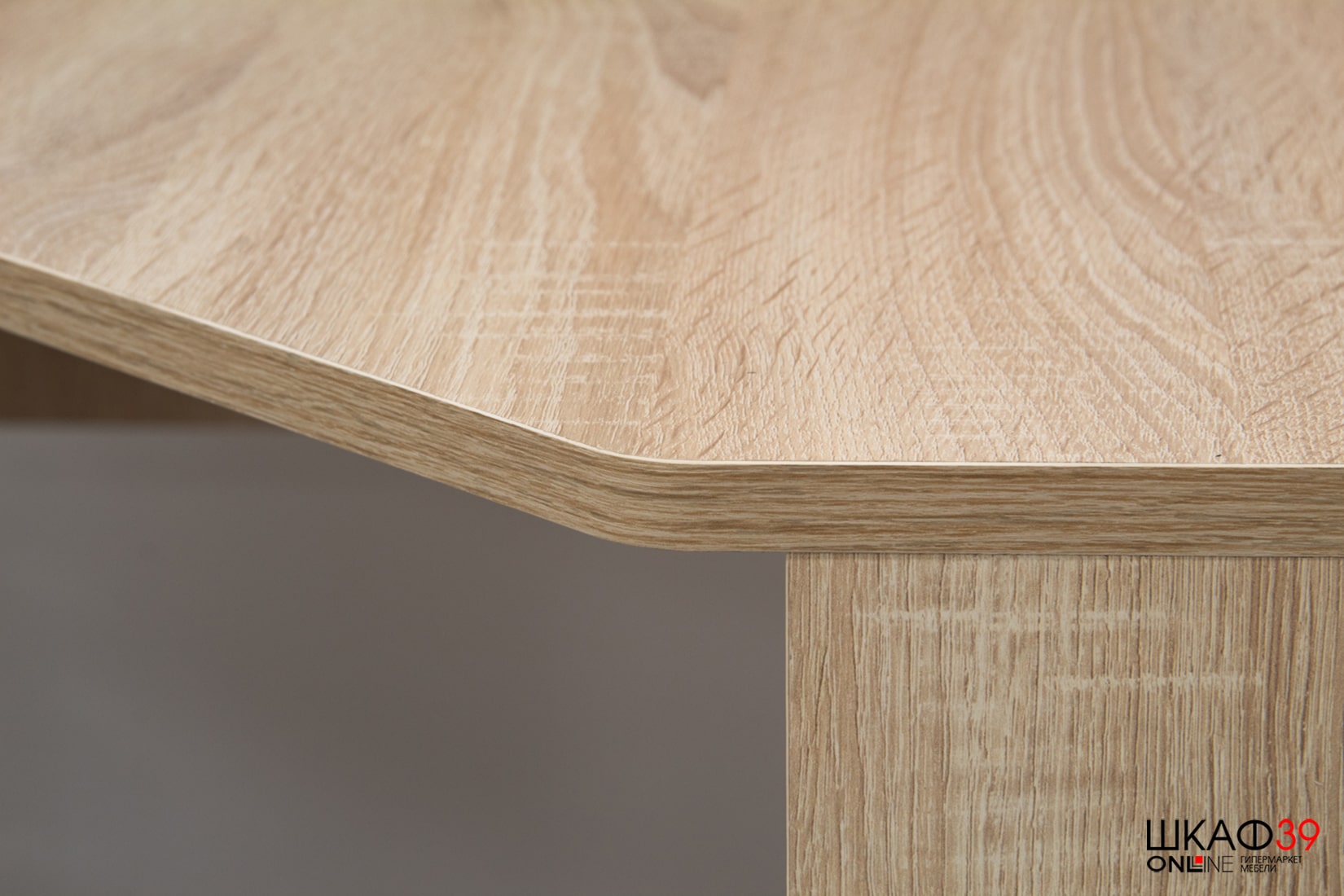 Стол компьютерный Квартет-12, дуб сонома/белый