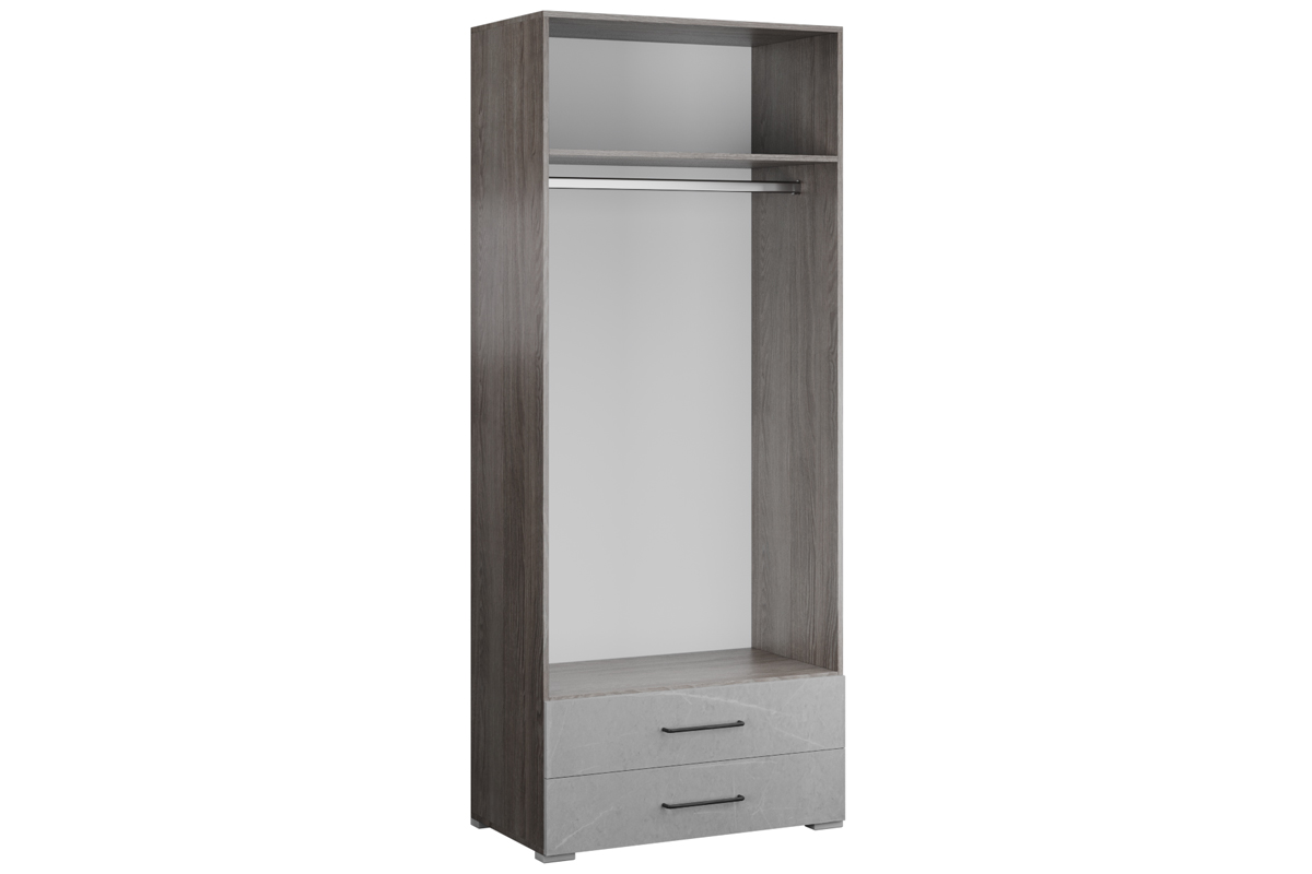 Шкаф двухдверный Теана (ясень анкор темный)