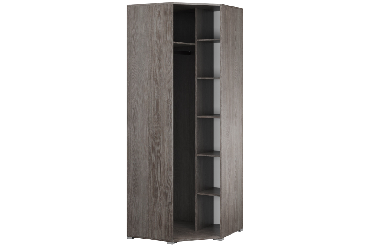 Шкаф угловой Теана (ясень анкор темный)