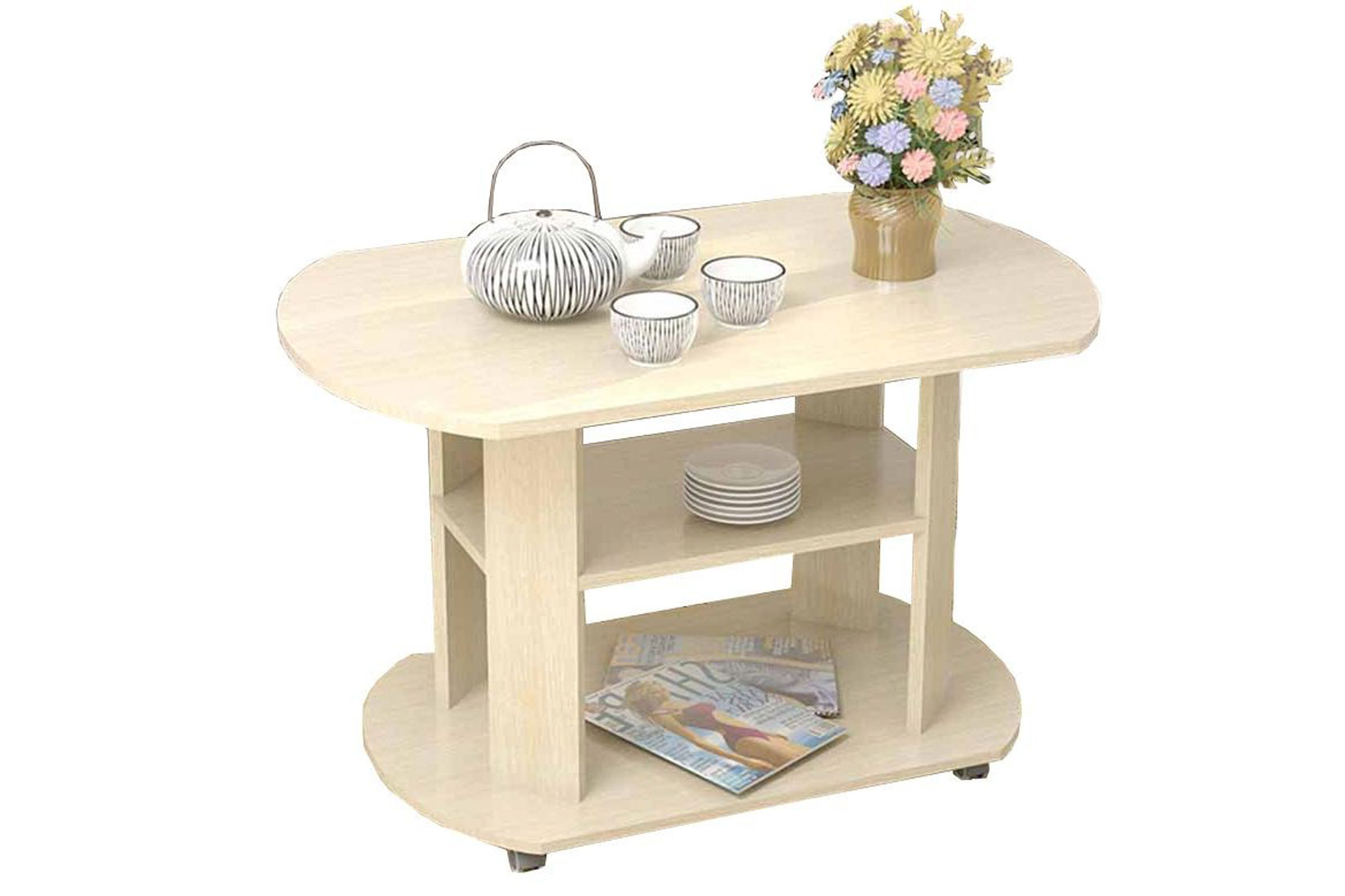 Консул-2 Стол журнальный Дуб Белфорд