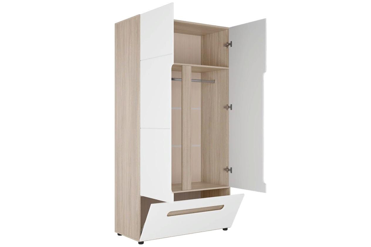 Палермо-3 ШК-009 Шкаф 2-х ств. комбинированный