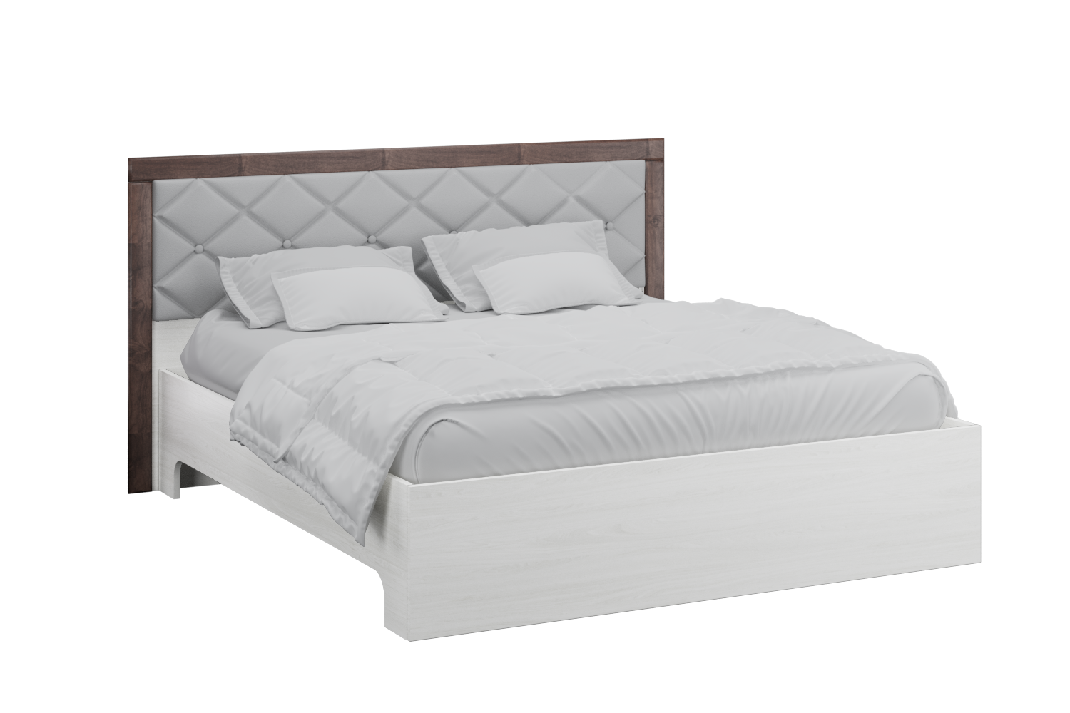 Кровать без основания, без матраса 140*200 Мадлен (Дуб бомонд какао)