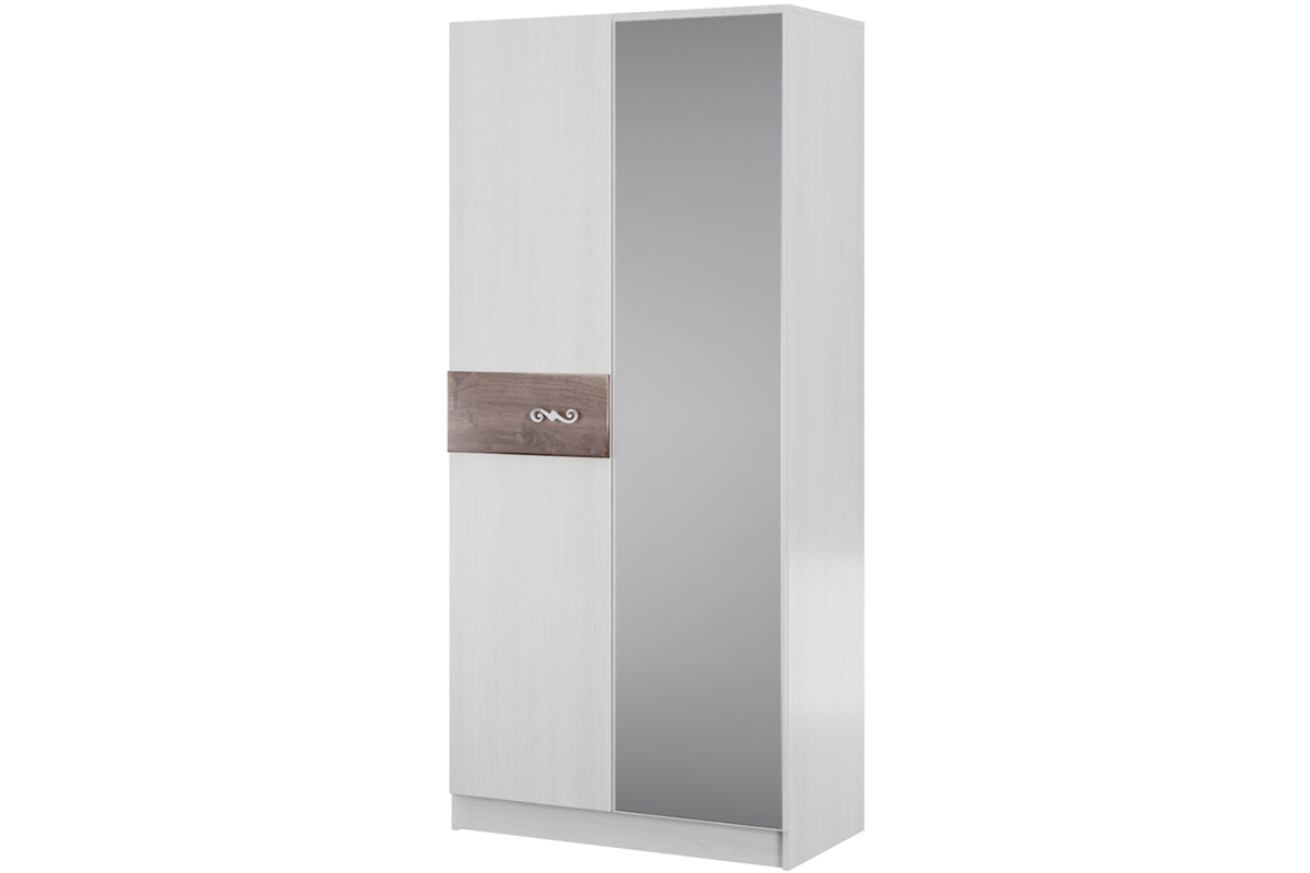 Шкаф 2-х створчатый Мадлен (Дуб бомонд какао)