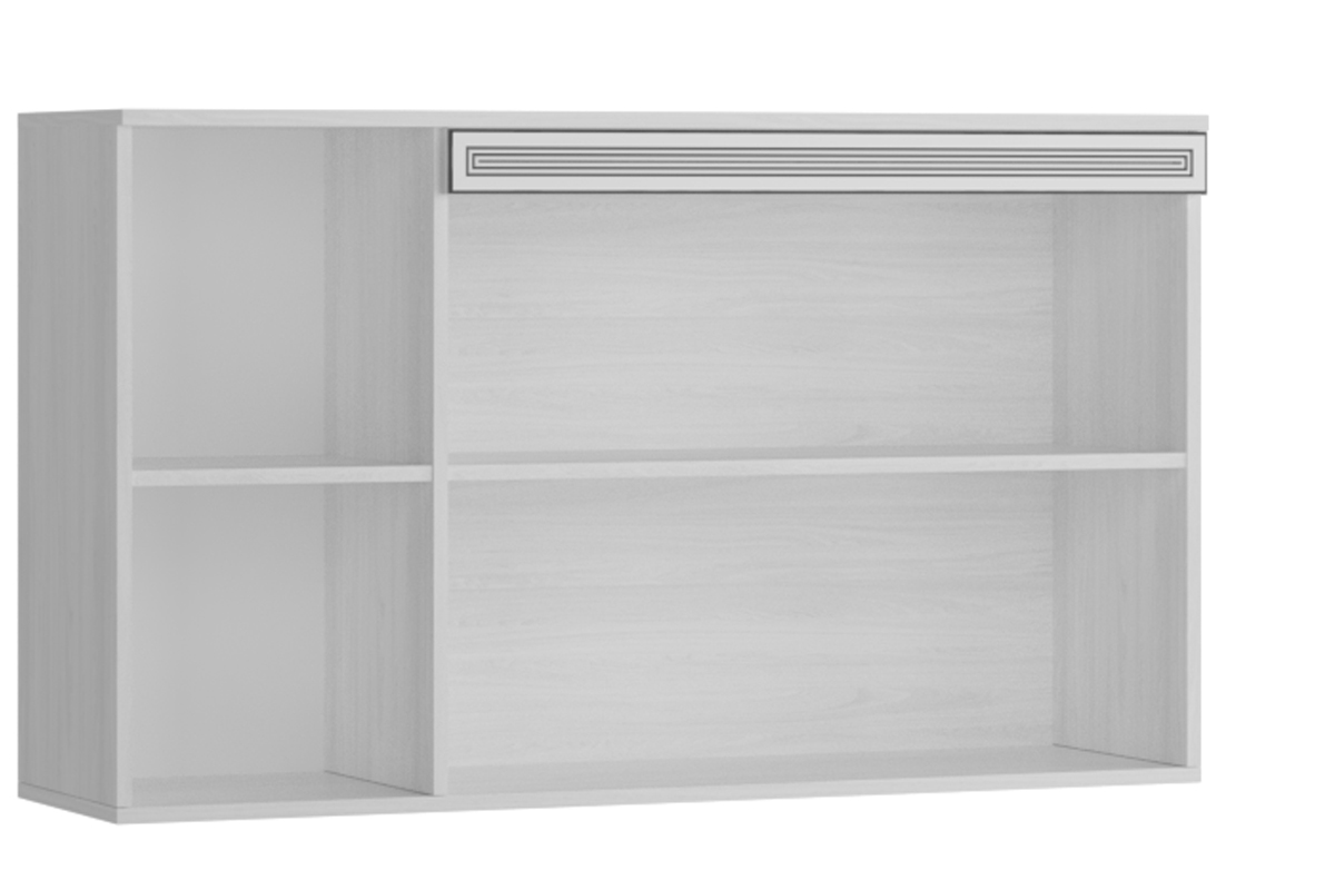 Полка навесная Ливорно ЛН-4, ясень