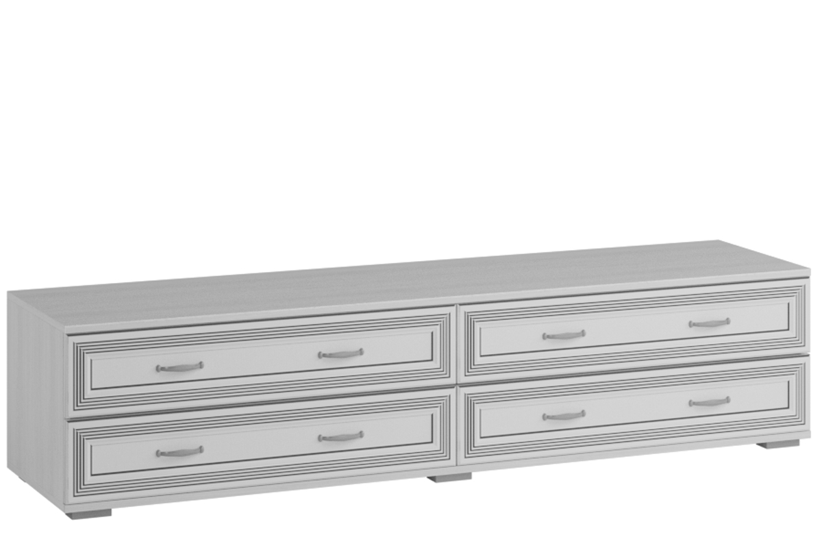 Тумба под телевизор широкая Ливорно ЛТ-2, ясень