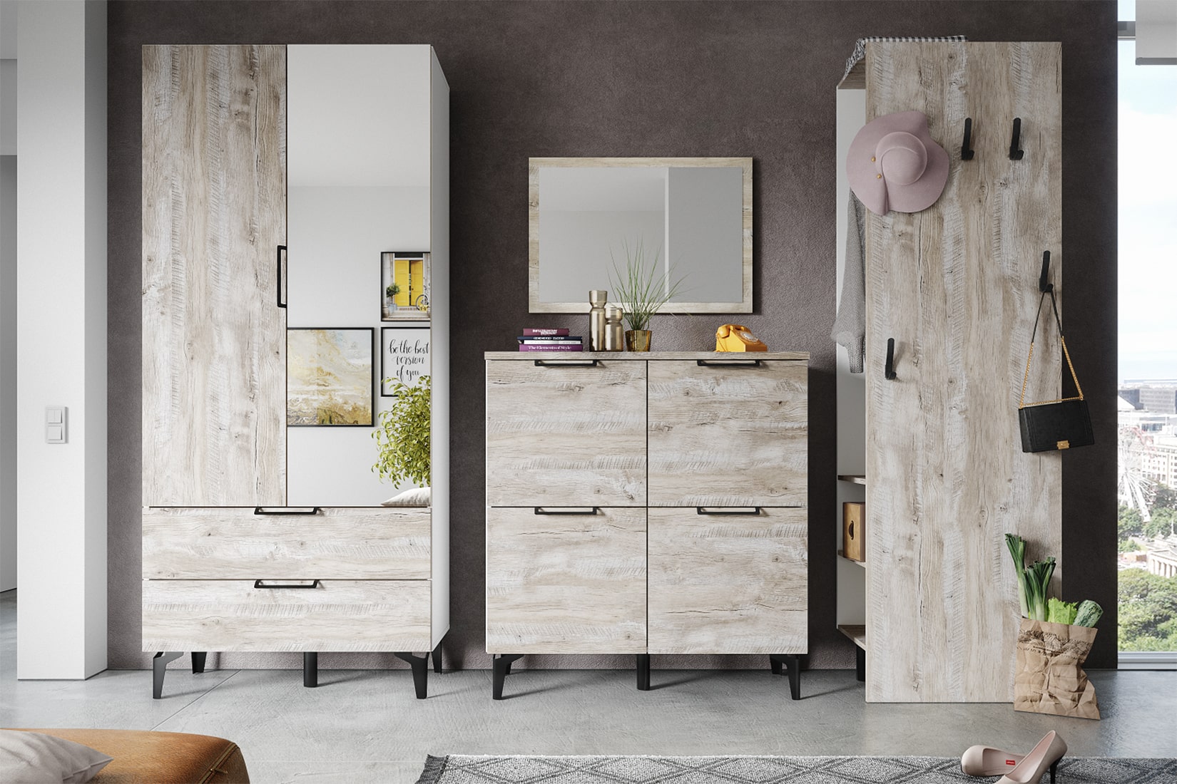 Чикаго Прихожая Комплект 2