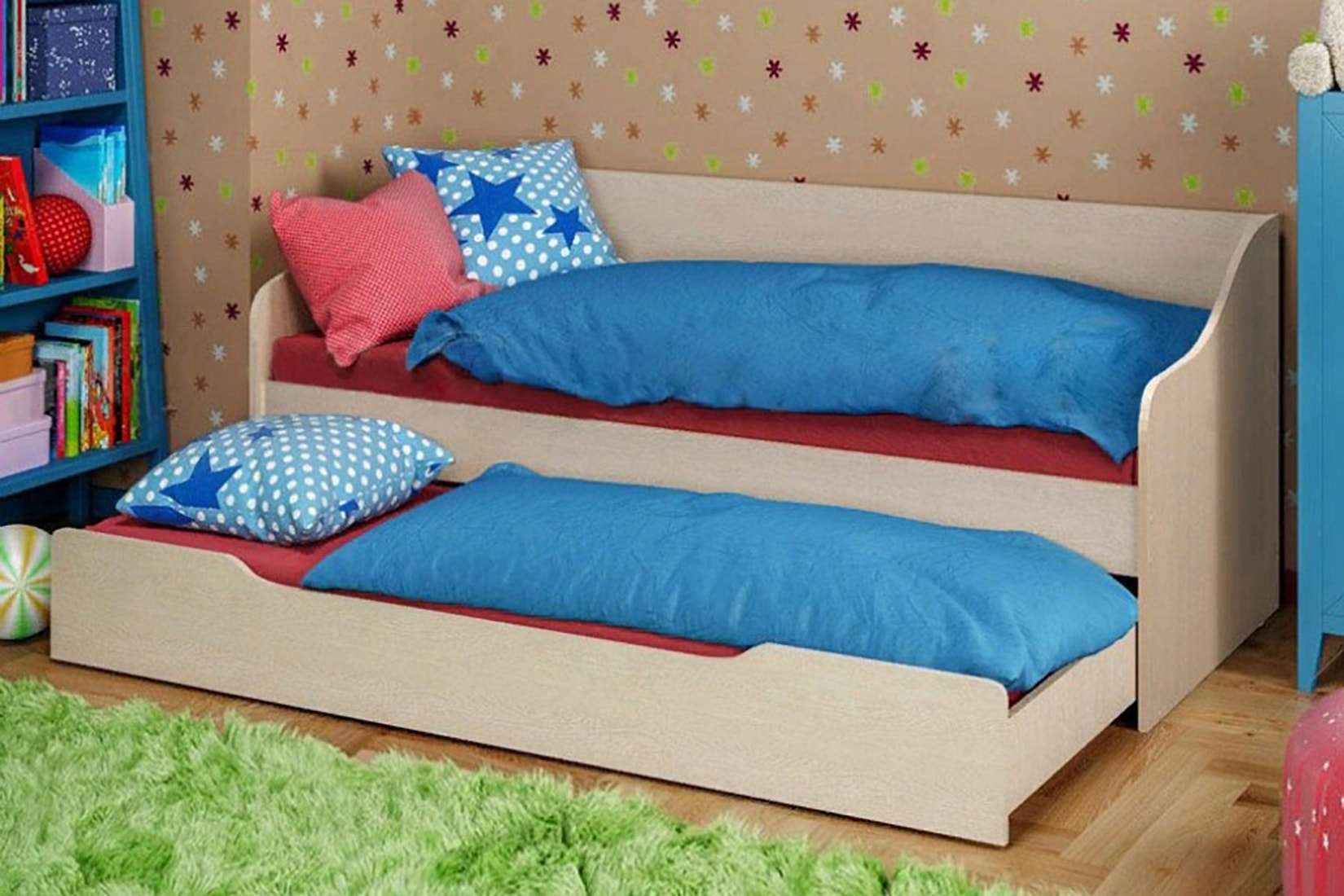 Вега спальня детская Дуб белёный (Миф)