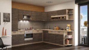 Зебрано Кухня модульная