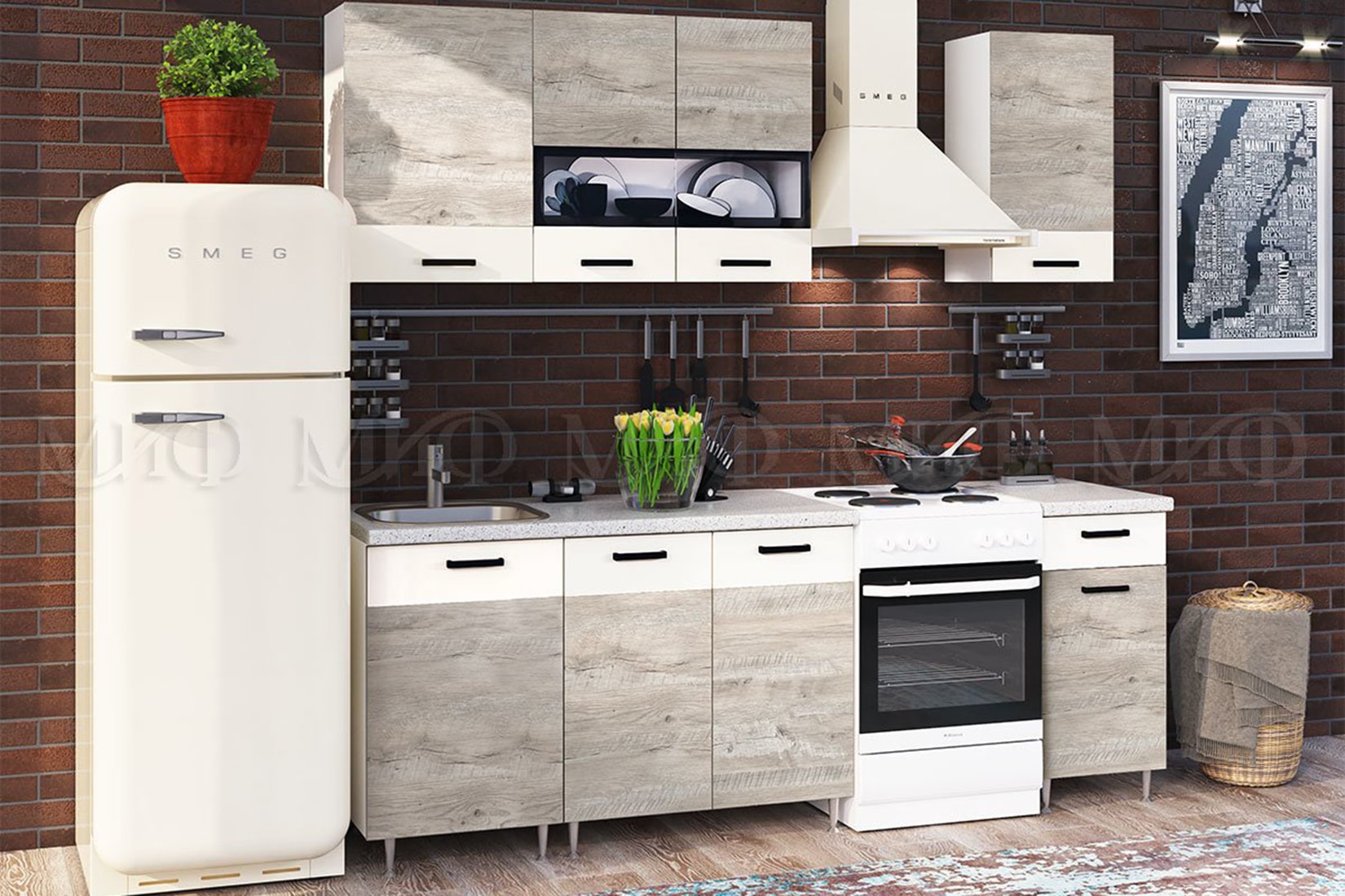 Рио Кухня модульная