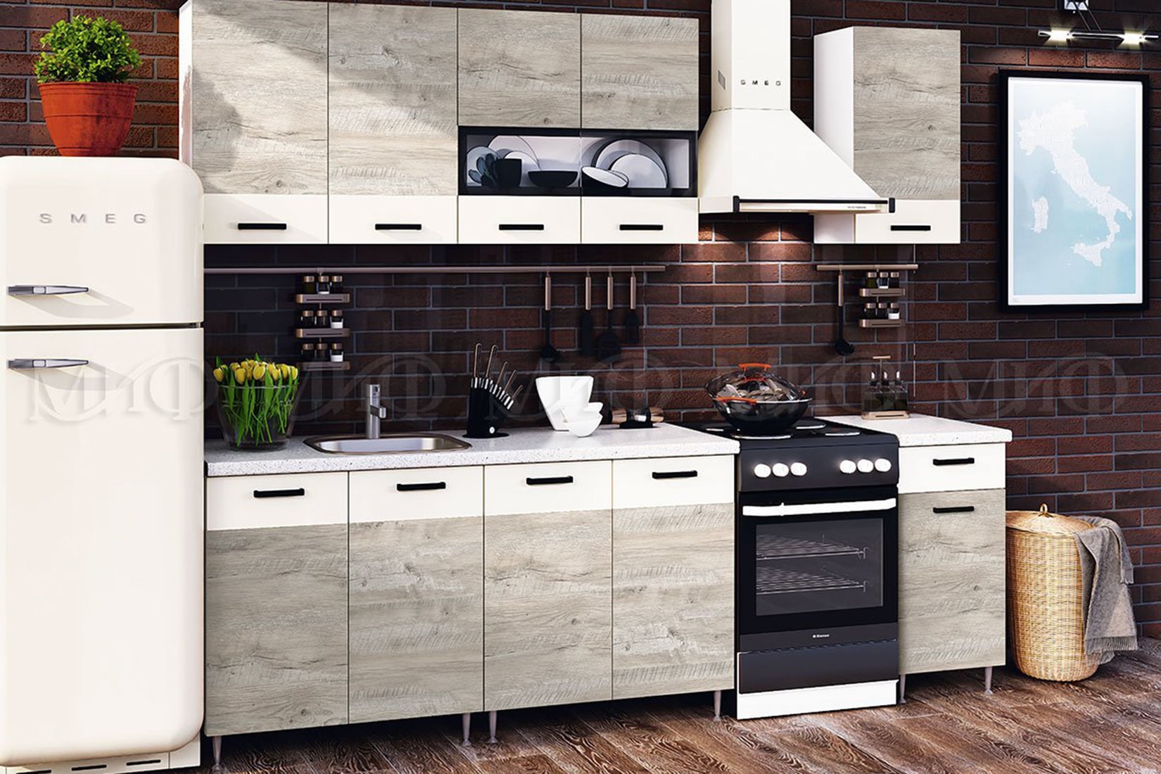 Рио Кухня модульная