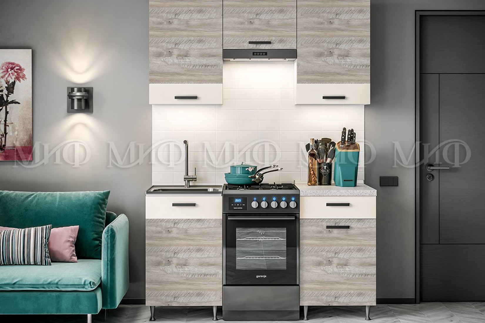 Рио Кухня модульная