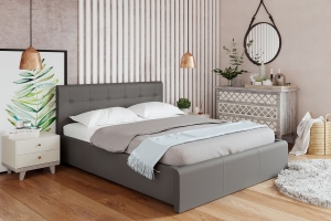 Изабелла Кровать 180х200 см. с латами Найс Грей