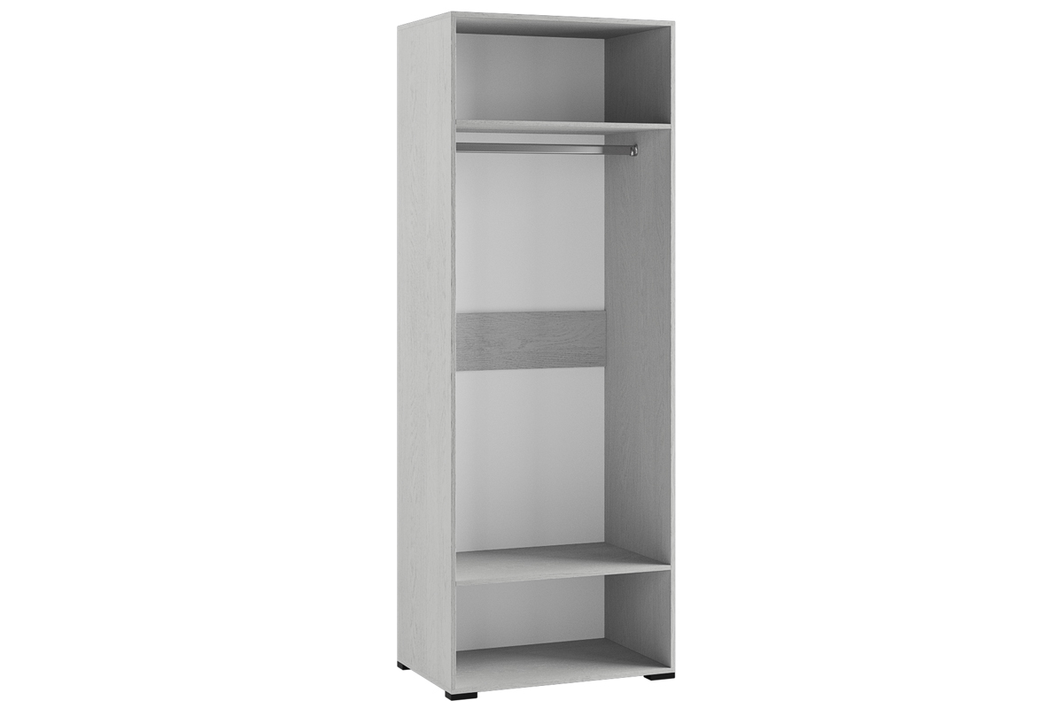 Шкаф с зеркалом Модена МШ-22, ясень анкор светлый