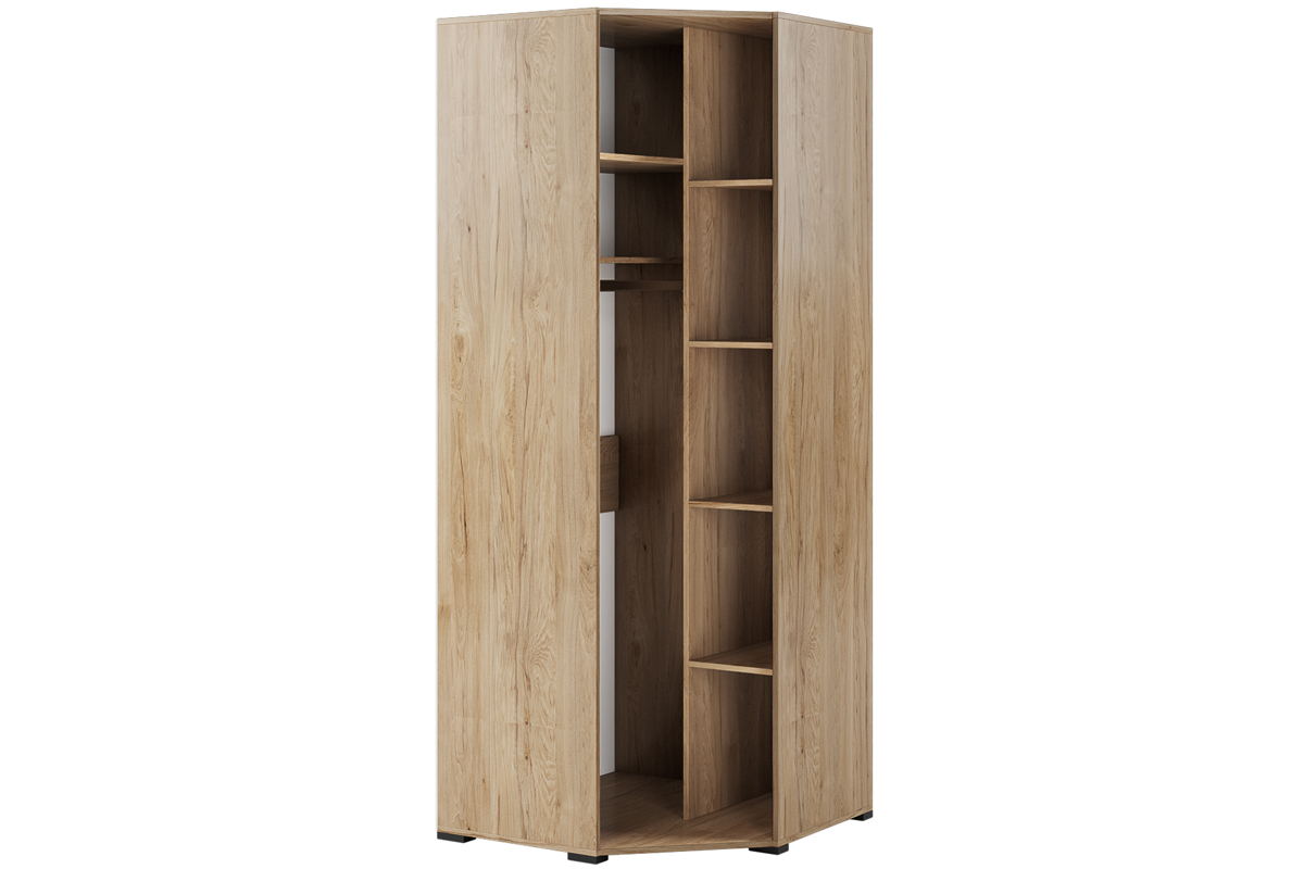 Шкаф угловой Модена МШ-25, гикори рокфорд