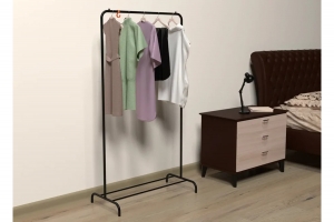 Радуга 1 Вешалка гардеробная Чёрный