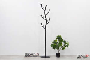 Вешалка-стойка №9 Дерево Черный