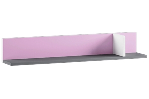 Полка навесная Кэнди КП-1, лаванда