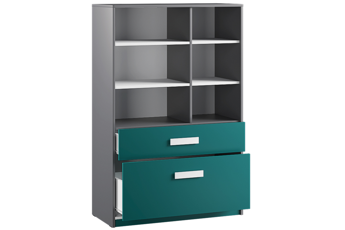 Кэнди КШ-2 Шкаф книжный Океан