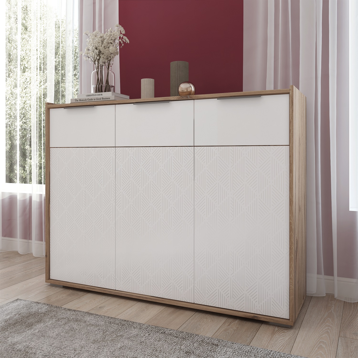 Комод комбинированный Николь 4